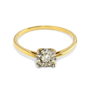 Blink-Blink Jedinečný diamantový prsteň 0.24 ct1510ZDG
