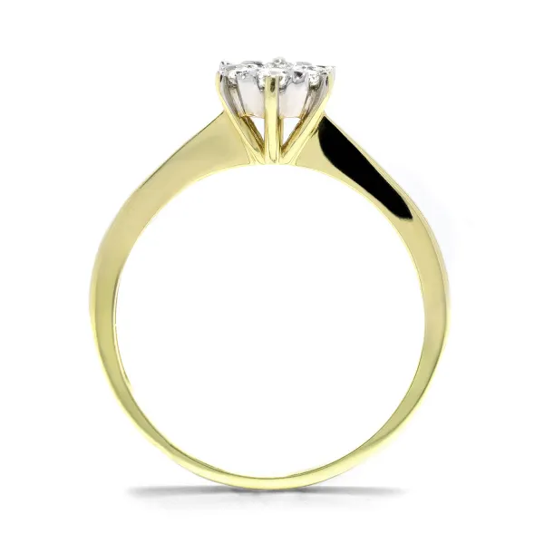 Blink-Blink Luxusný diamantový prsteň 0.21ct1502ZDG