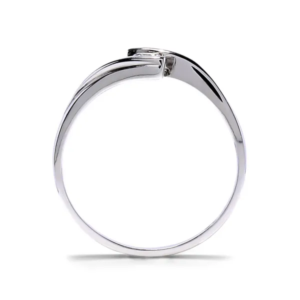 Blink-Blink Elegantný diamantový prsteň 0.13 ct1326BDG