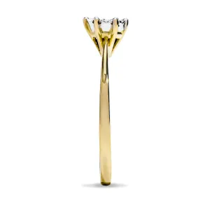 Blink-Blink Luxusný diamantový zásnubný prsteň 0.15 ct1506ZDG