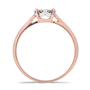 Blink-Blink Jedinečný diamantový prsteň 0.24 ct1508RDG