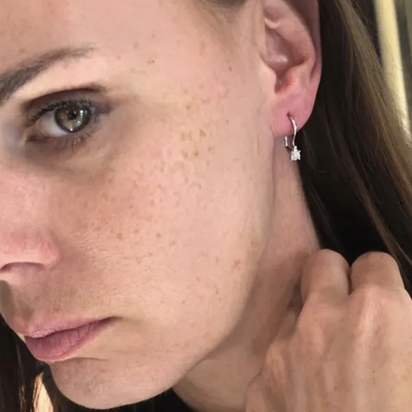 Blink-Blink Diamantové náušnice z bieleho zlata 0.13 ct3243BDG