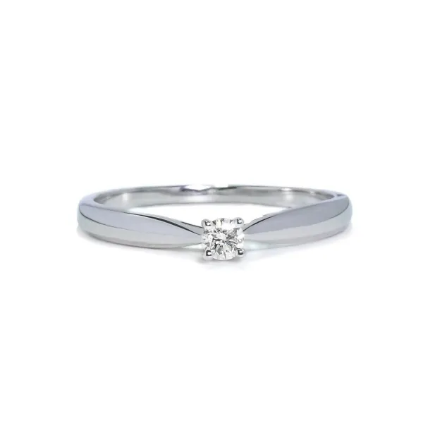Blink-Blink Elegantný diamantový prsteň 0.08 ct1108BDG
