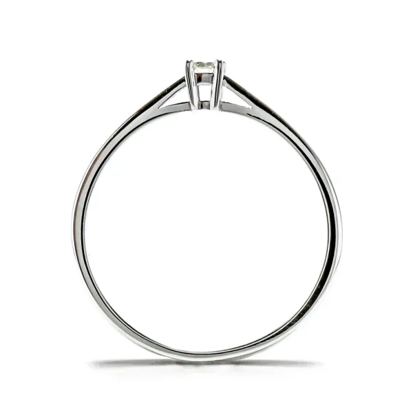 Blink-Blink Elegantný diamantový prsteň 0.08 ct1158BDG