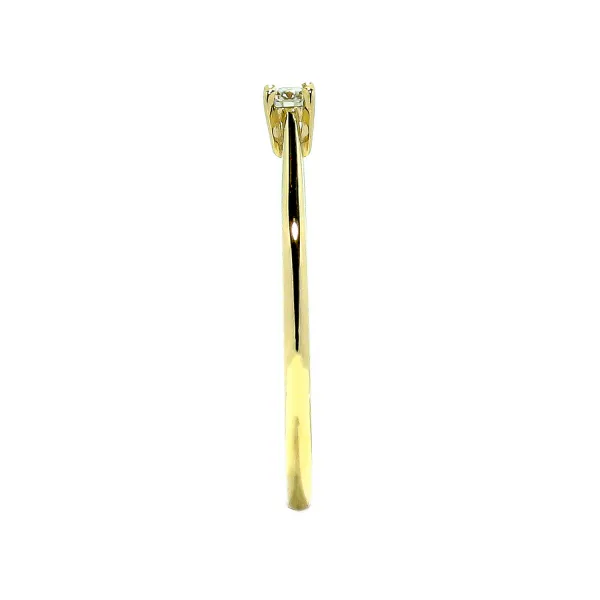 Blink-Blink Elegantný diamantový prsteň 0.08 ct1158ZDG