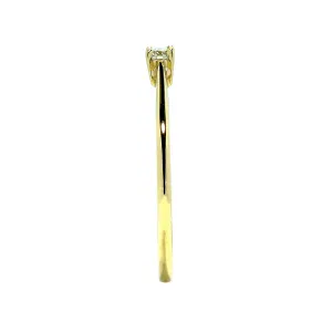 Blink-Blink Elegantný diamantový prsteň 0.08 ct1158ZDG