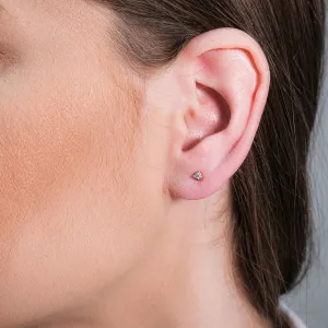 Blink-Blink Jemné diamantové náušnice zo žltého zlata 0.12 ct3008ZDG