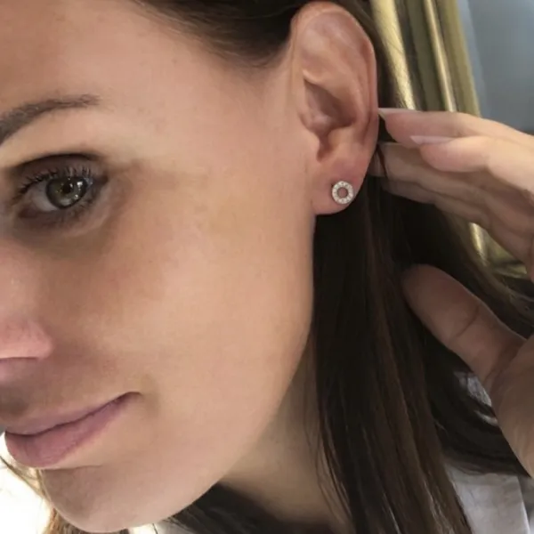 Blink-Blink Krásne diamantové náušnice 0.20 ct3114BDZS