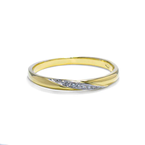 Blink-Blink Elegantný diamantový prsteň 0.03 ct1314ZDG
