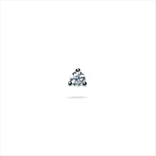 Blink-Blink Jemné diamantové náušnice z ružového zlata 0.12 ct3008RDG