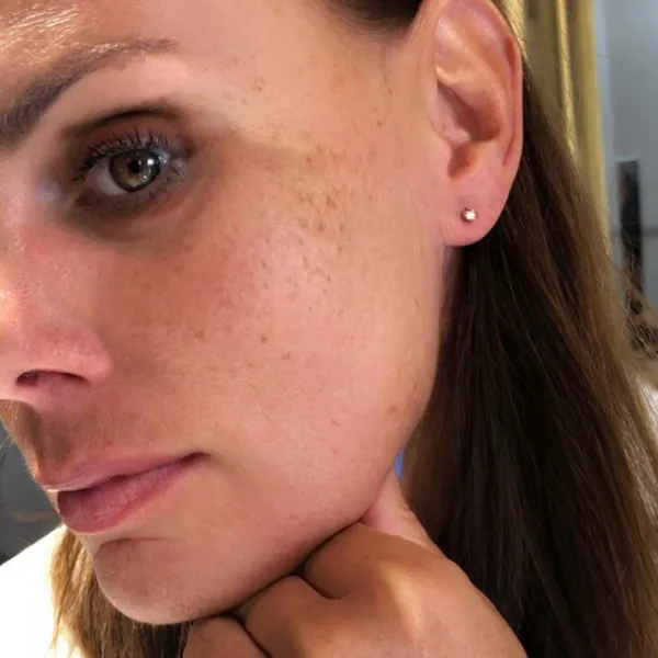 Blink-Blink Jemné diamantové náušnice z bieleho zlata 0.04 ct3004BDG