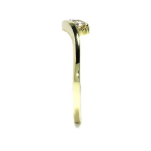 Blink-Blink Briliantový prsteň zo žltého zlata 0.14 ct1327ZDG