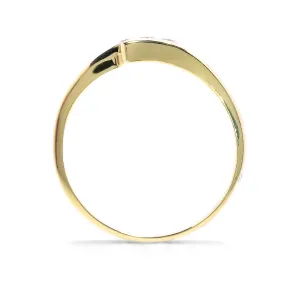 Blink-Blink Briliantový prsteň zo žltého zlata 0.14 ct1327ZDG