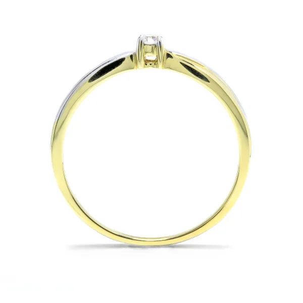 Blink-Blink Kombinovaný diamantový prsteň 0.05 ct1307ZbDG