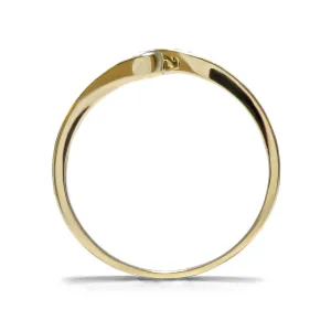 Blink-Blink Jemný diamantový zlatý prsteň 0.02 ct1322ZDG