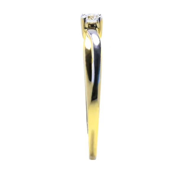 Blink-Blink Kombinovaný diamantový prsteň 0.10 ct1308ZbDG