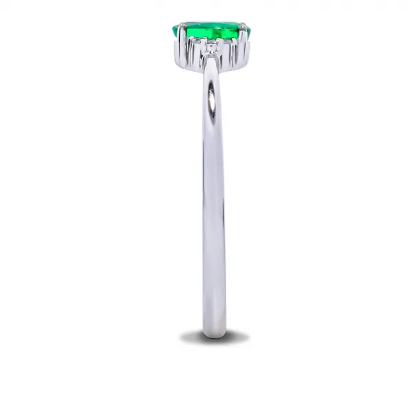 Blink-Blink Elegantný prsteň so Smaragdom a diamantmi2250BSA