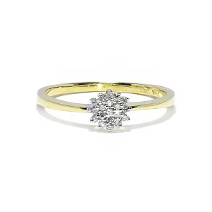 Blink-Blink Elegantný prsteň s diamantmi 0.11 ct1526ZDG
