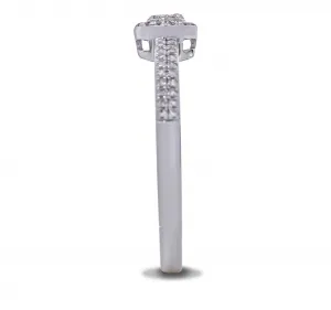 Blink-Blink Diamantový prsteň z bieleho zlata 0.15 ct1654BDA2