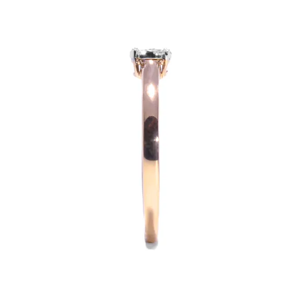 Blink-Blink Elegantný diamantový prsteň z ružového zlata 0.11 ct1444RDG