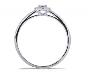 Blink-Blink Diamantový prsteň z bieleho zlata 0.15 ct1654BDA2