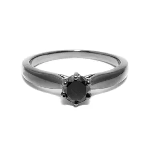 Blink-Blink Diamantový zlatý prsteň v čiernej farbe 0.56 ct1136CDG