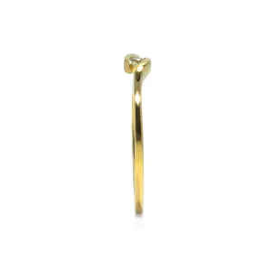 Blink-Blink Jemný zlatý prsteň s diamantom 0.04 ct1332ZDG