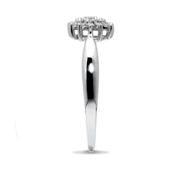 Blink-Blink Elegantný diamantový prsteň v tvare hviezdy 0.19 ct1530BDG