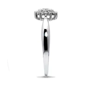 Blink-Blink Elegantný diamantový prsteň v tvare hviezdy 0.19 ct1530BDG
