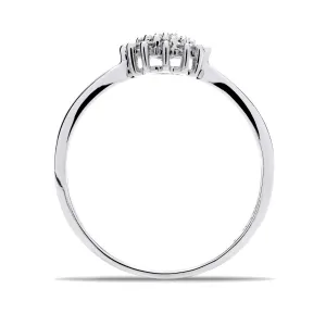 Blink-Blink Elegantný diamantový prsteň v tvare hviezdy 0.19 ct1530BDG