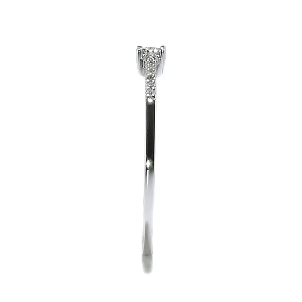 Blink-Blink Jemný zlatý prsteň s diamantmi 0.08 ct1404BDG