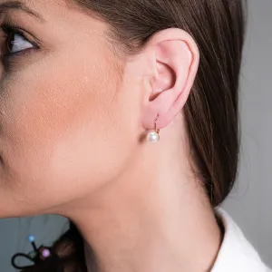 Blink-Blink Dámske náušnice zo žltého zlata s Perlou3260ZPG