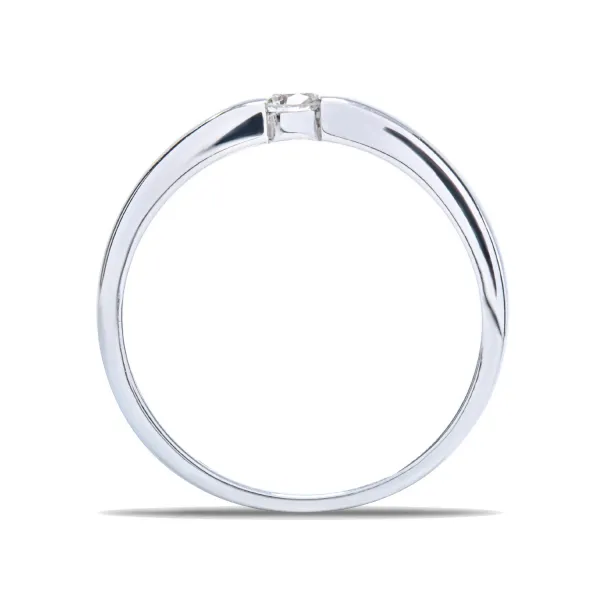 Blink-Blink Diamantový prsteň z bieleho zlata 0.11 ct1300BDG