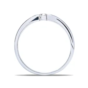 Blink-Blink Diamantový prsteň z bieleho zlata 0.11 ct1300BDG