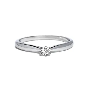 Blink-Blink Jemný prsteň s diamantom 0.08 ct1008BDG