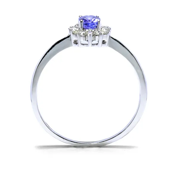 Blink-Blink Diamantový prsteň s Tanzanitom2216BTG