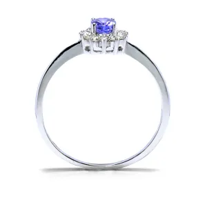 Blink-Blink Diamantový prsteň s Tanzanitom2216BTG