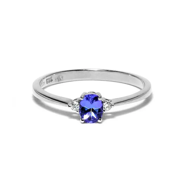 Blink-Blink Diamantový prsteň s Tanzanitom2210BTaG
