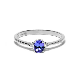 Blink-Blink Diamantový prsteň s Tanzanitom2210BTaG