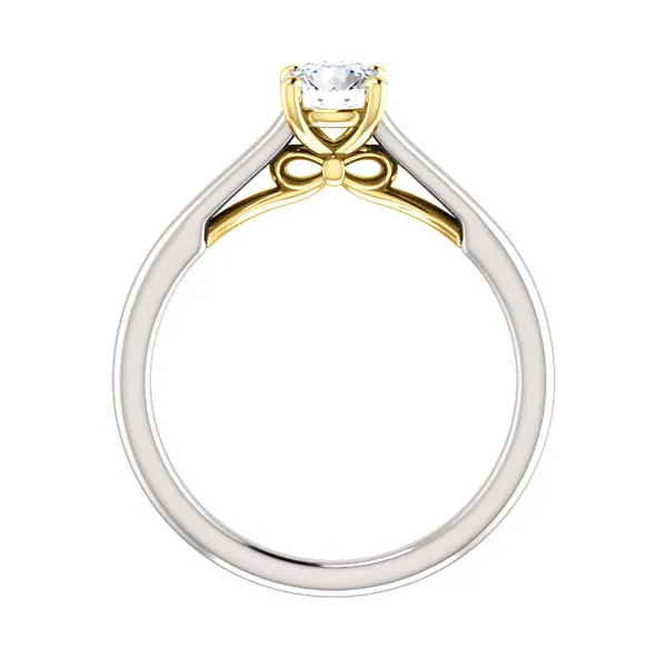 Blink-Blink Luxusný diamantový prsteň z bielo-žltého zlata 0.50 ct1206BzDS