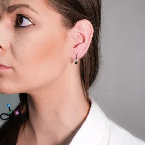 Blink-Blink Náušnice s diamantami a Zafírom3272BZDA
