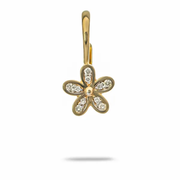 Blink-Blink Diamantové náušnice v tvare kvietku 0.12 ct3250ZDG