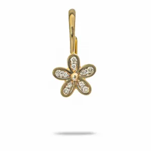 Blink-Blink Diamantové náušnice v tvare kvietku 0.12 ct3250ZDG