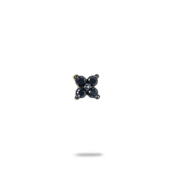 Blink-Blink Náušnice s čiernymi diamantami 0.27 ct3199ZCDG