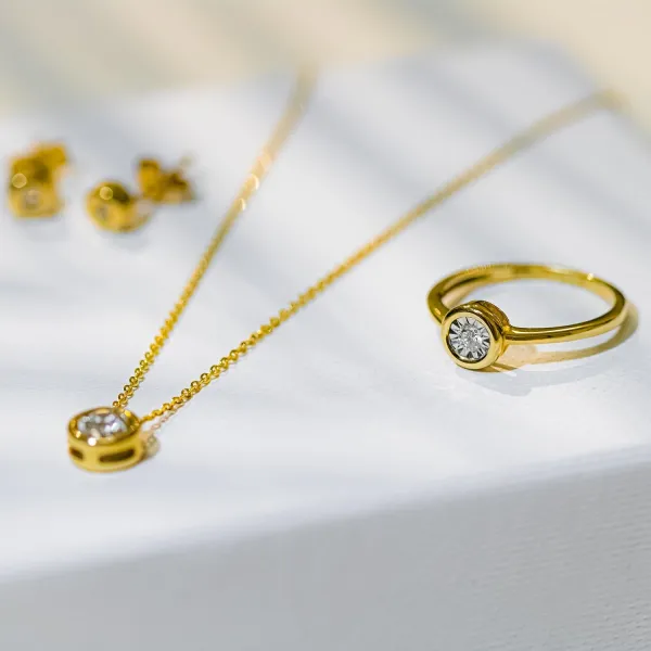Blink-Blink Diamantový prívesok v bielom zlate 0.16 ct4088BDG
