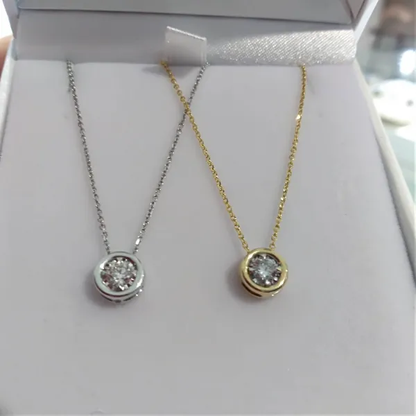 Blink-Blink Diamantový prívesok v žltom zlate 0.16 ct4088ZDG