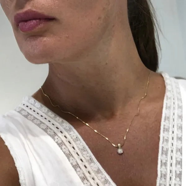 Blink-Blink Diamantový prívesok v bielom zlate 0.12 ct4090BDG