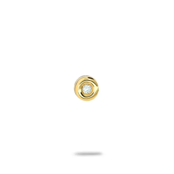Blink-Blink Diamantové náušnice zo žltého zlata 0.03 ct3038ZDG