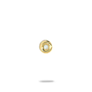 Blink-Blink Diamantové náušnice zo žltého zlata 0.03 ct3038ZDG