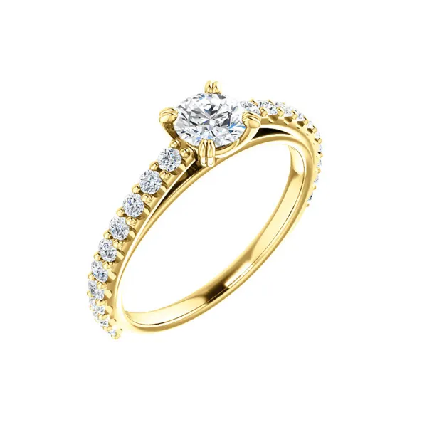 Blink-Blink Elegantný diamantový prsteň 0.80 ct1246ZDS-0.50